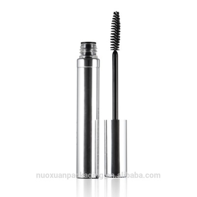 ANC make up high quality print silver 3D Fiber mascara tube for cosmetics