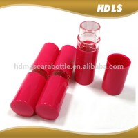 slim mini custom packaging design empty lipstick tube lip balm container